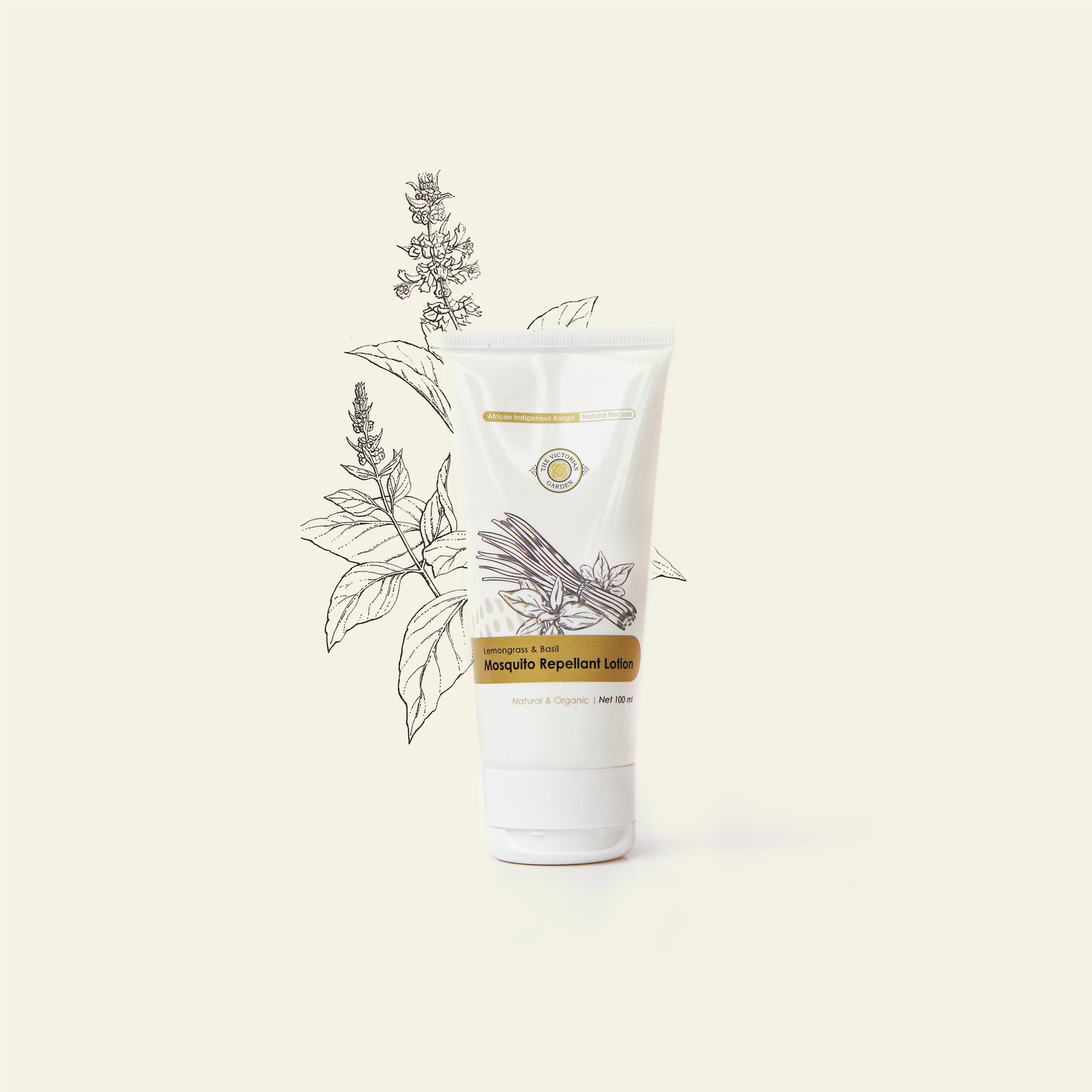Basil & Lemongrass Mosquito Repellant Lotion