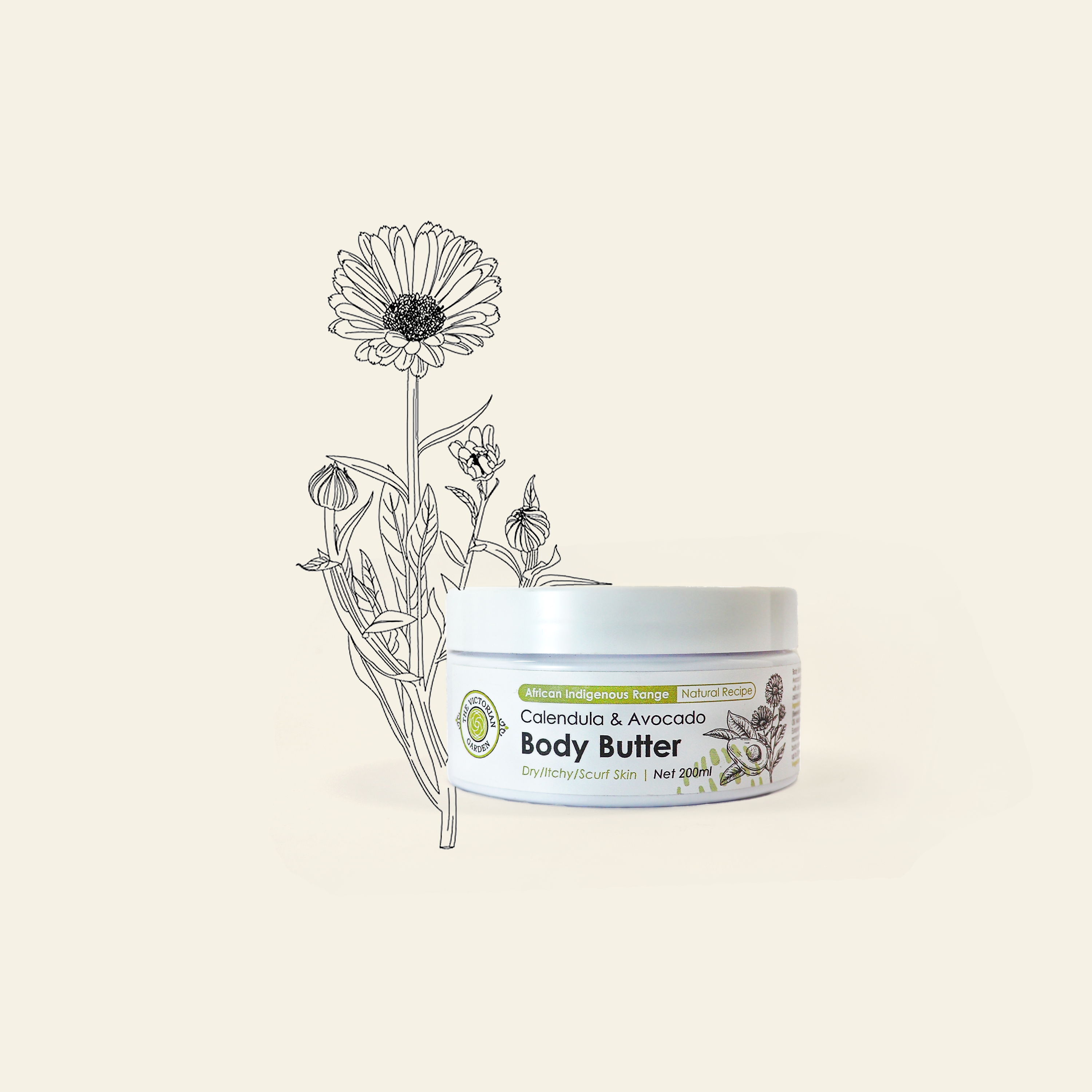 Calendula & Avocado Body Butter