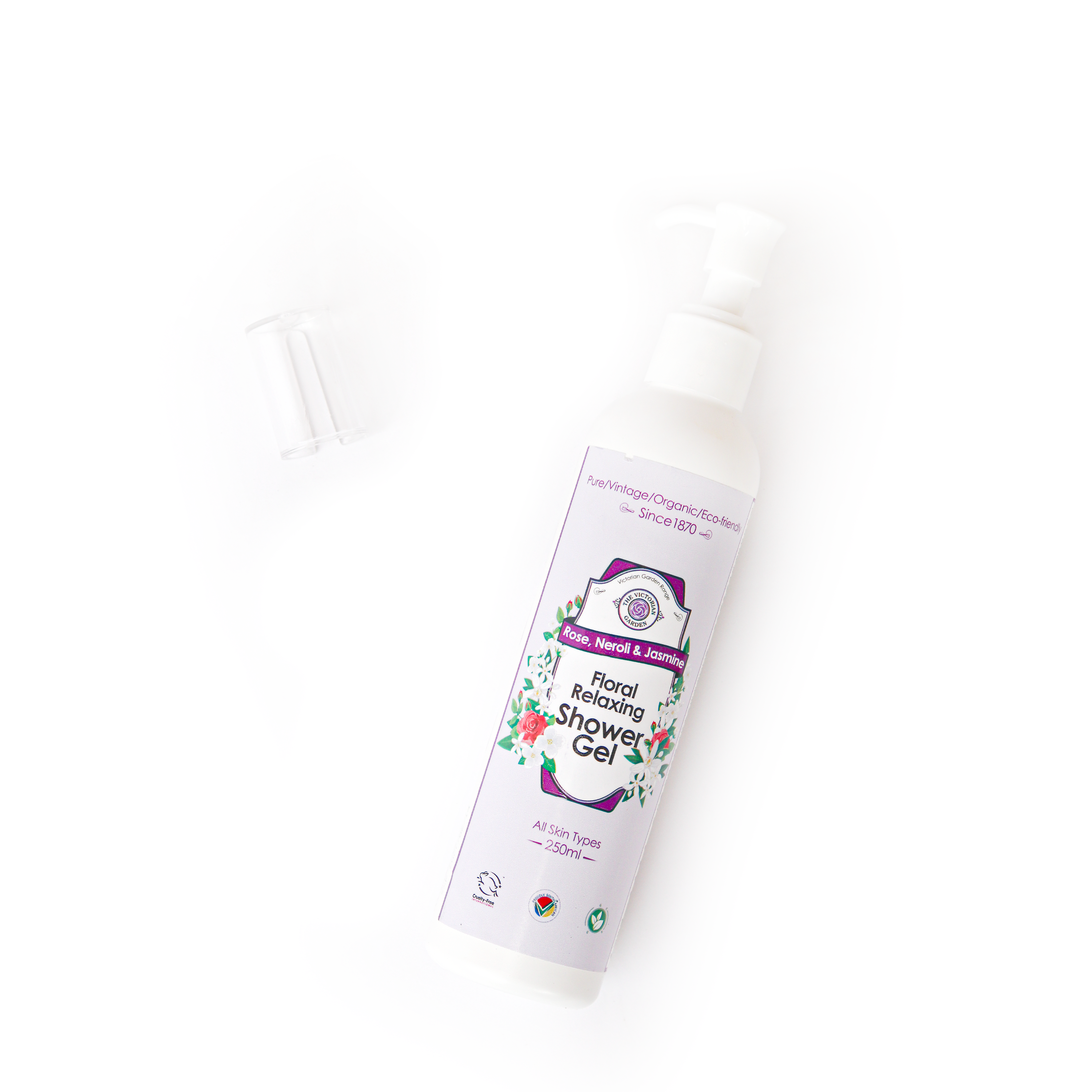 Rose, Neroli & Jasmine Floral Relaxing Shower Gel