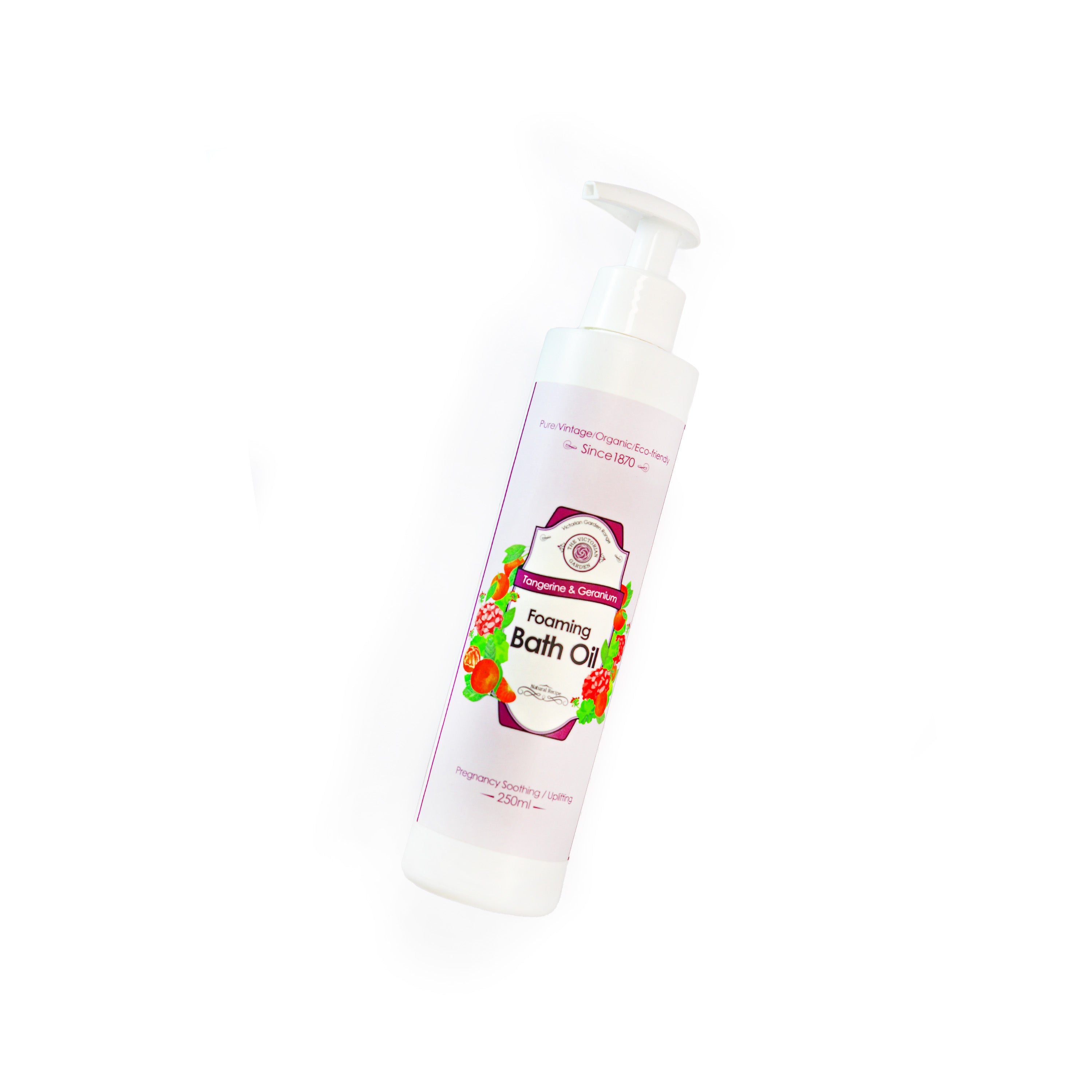Tangerine & Geranium Foaming Bath Oil