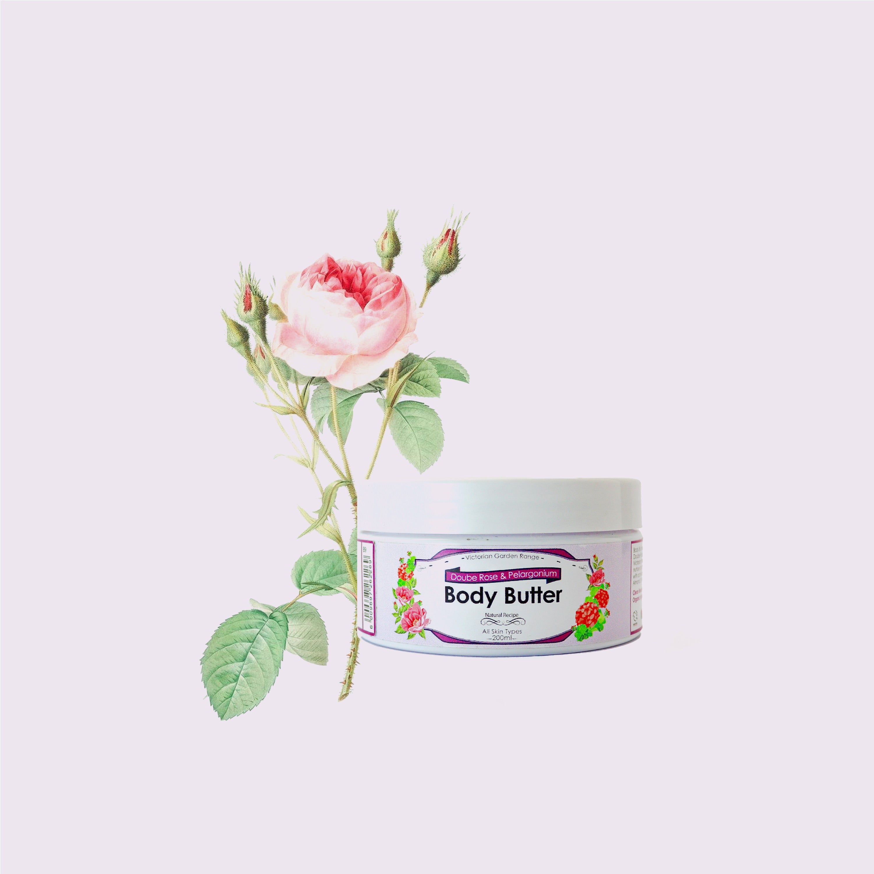 Double Rose & Pelargonium Body Butter