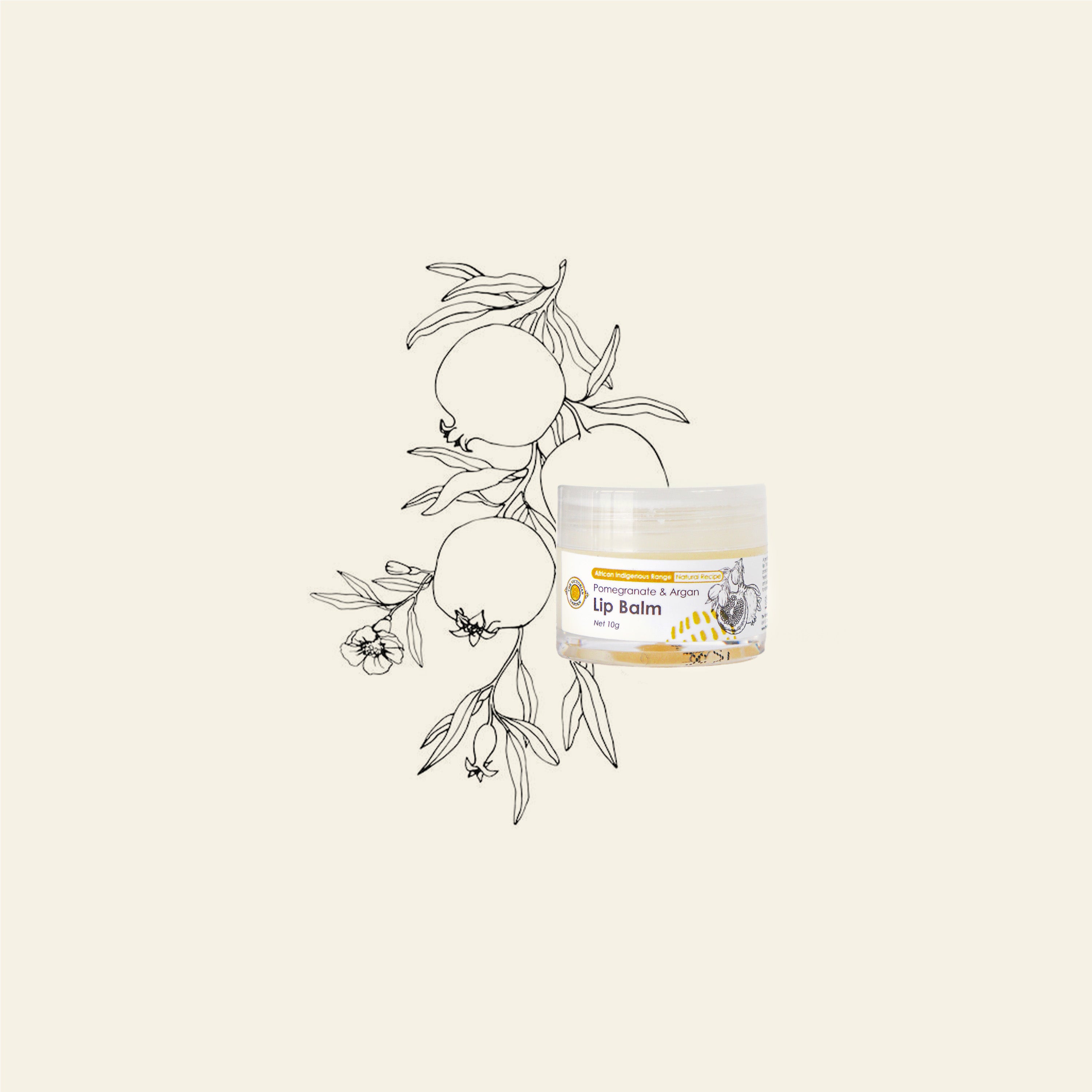 Pomegranate & Argan Lip Balm