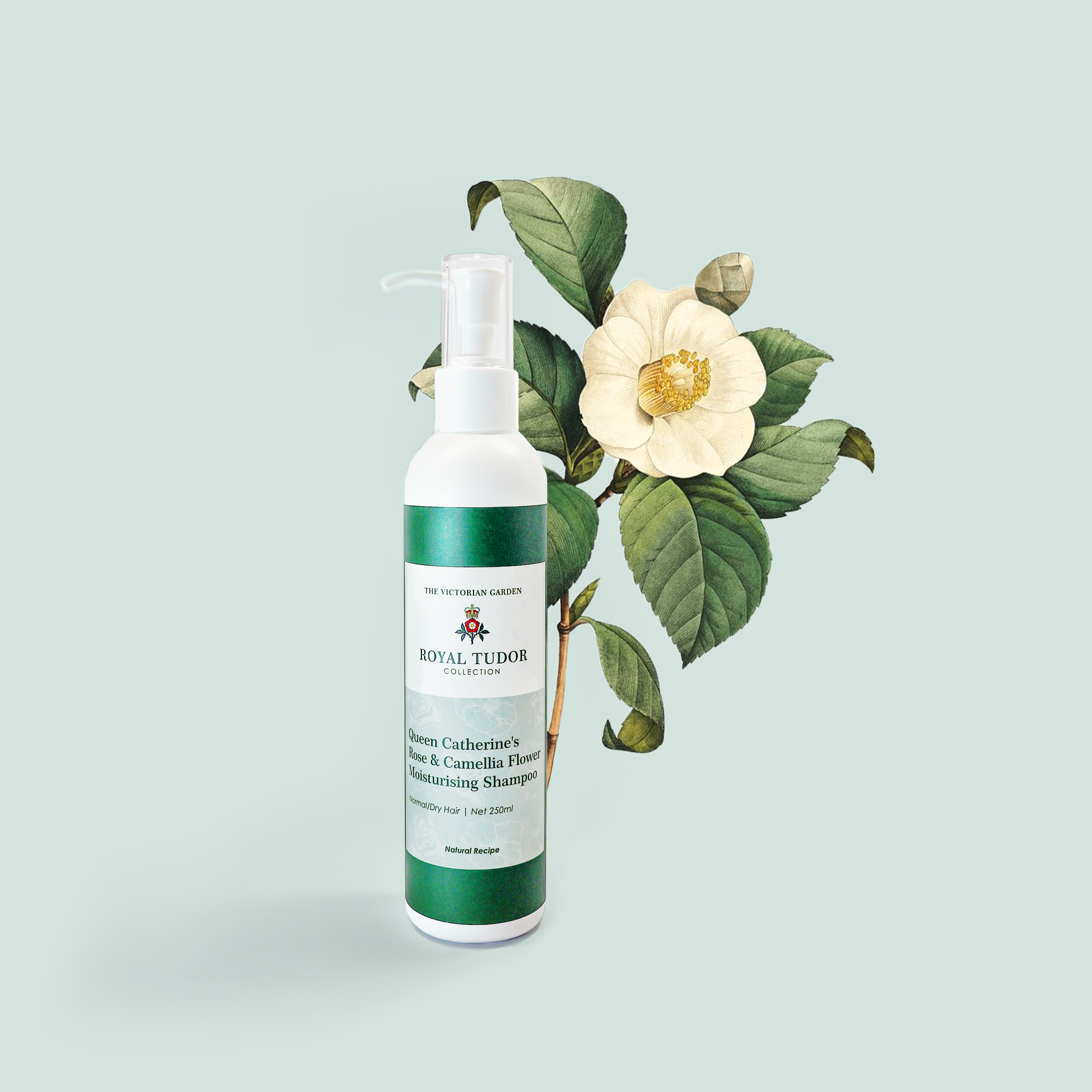 Queen Catherine's Rose & Camellia Flower Moisturising Shampoo