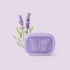 Lavender Butterfly Soap
